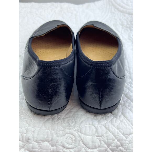 Gabor Women's Black Leather Casual Slip On Preppy  Loafers Size 6 Comfortable - Picture 4 of 9